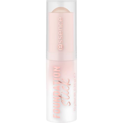Essence Cosmetics Fondotinta In Stick, Curativo, Coprenza, Focalizzazione Leggera, Naturale, 10 G