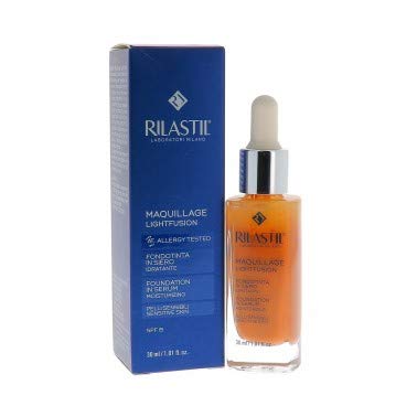 Rilastil Maquillage - Lightfusion Fondotinta In Siero Colore 50 Moka, 30Ml
