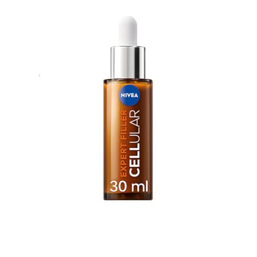 Nivea Expert Filler Cellular Siero Illuminante Viso Vitamina C (1 X 30 Ml), Siero Di Vitamina C E Vitamina E, Siero Viso Antiossidante Che Migliora La