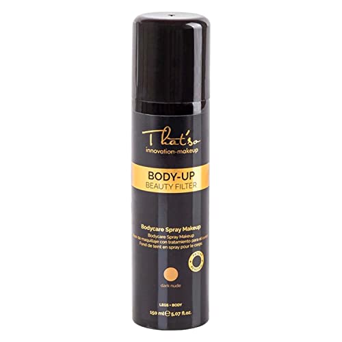 That'So Body-Up Beauty Filter Bodycare Spray Makeup Colore Dark Nude 150Ml - Trucco Fondotinta Corpo Effetto Nudo