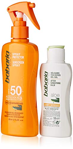 Spray Protector Solar Aloe F-50 + After Sun. 300 Ml