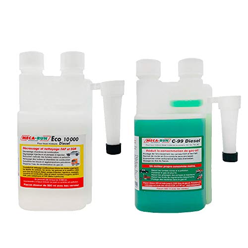 Pacchetto Décrassage Mecarun Eco 10000 Diesel 500Ml+C99 Diesel 500Ml