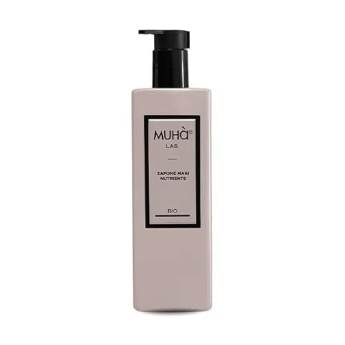 Muha' | Sapone Mani, Fragranza Cuoio E Lampone, Detergente Liquido Idratante, Formato Da 450Ml