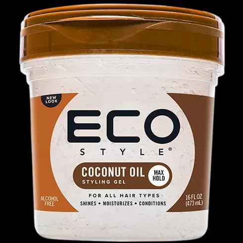 Eco Style R Olio Di Cocco Max Hold Professional Styling Gel 473 Ml
