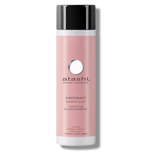 Atashi | Blemish Relief Detergente Viso Lenitivo Per Pelli Sensibili | Rigenera, Idrata E Protegge Contro I Fattori Esterni, Con Ectoine, Centella Asi