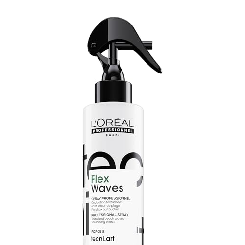 L'Oréal Professionnel, Spray Texture Con Sale Per Un Semplice Stile Beach-Waves, Tecni.Art Flex Waves, 190 Ml