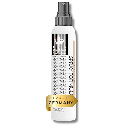 Rubin Extensions Long Life Spray Formula – Extension A 2 Fasi Per La Cura Dei Capelli – Formulato Con Cheratina Per Extension Per Capelli, Extension P