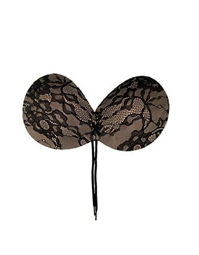Bye Bra Reggiseno Lace-It, Reggiseno Rotondo, Reggiseno In Pizzo, Reggiseno Adesivo, Reggiseno Push-Up, Reggiseno Senza Spalline E Senza Schienale, Re