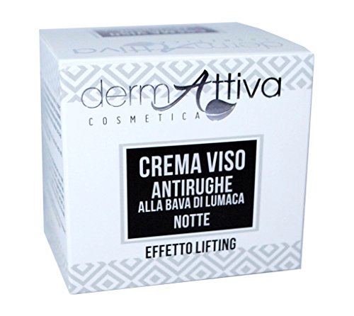 Crema Dermattiva 50 Ml Bava Di Lumaca Antirughe Notte Vaso