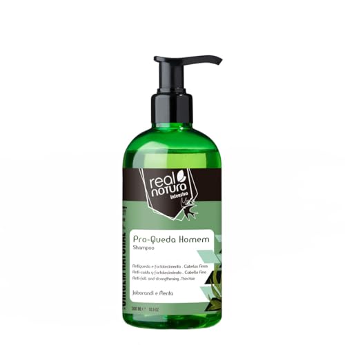 Real Natura Pro-Queda Homem Shampoo 300 Ml