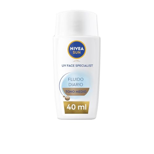 Nivea Sun Fluido Viso Diario Ultra Leggero Tono Medio Spf50+