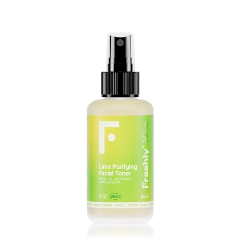 Freshly Cosnetic Tonico Viso Che Purifica, Tonifica, Riequilibra Il Ph E Restringe I Pori. Lime Purifying Facial Toner, 100Ml