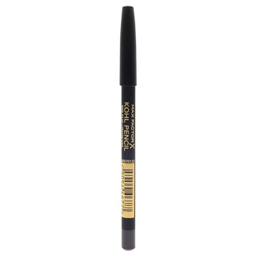 Max Factor Matita Occhi Kohl Pencil, Eyeliner Con Texture Morbida Facile Da Sfumare, 050 Charcoal Grey