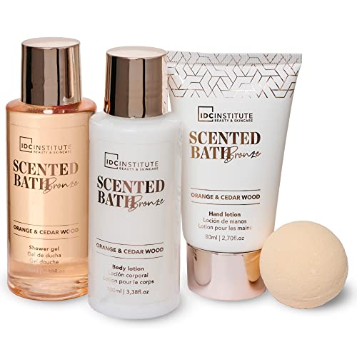 Set Of 4 Cosmetics Scented Bronze Shelves