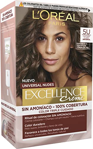 Excellence Creme Universal Nudes Tinte 5U-Light Brown