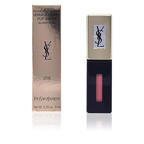 Ysl Rouge Pur Couture Vernis À Lèvres Pop Water Glossy Water N°220 Nude Steam