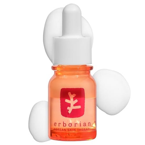 Erborian - Skin Therapy - Siero Notte Multi-Perfezionatore Con 17 Super-Ingredienti - Siero Per Tutti I Tipi Di Pelle - Cosmetici Coreani - 10Ml