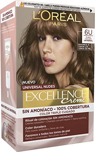 Excellence Creme Universal Nudes Tinte 6U-Dark Blonde