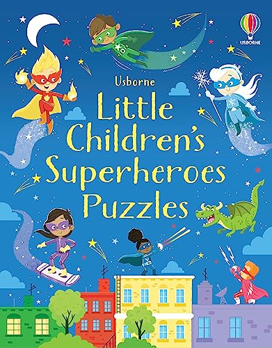 Little Children'S Superheroes Puzzles (Little Children'S Puzzle Pads): 1 (Little Children'S Puzzles)