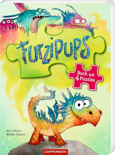 Furzipups: Buch Mit 4 Puzzles