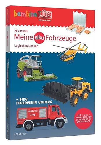 Bambinolük-Set. Meine Siku Fahrzeuge - Logisches Denken Ab 3 Jahre