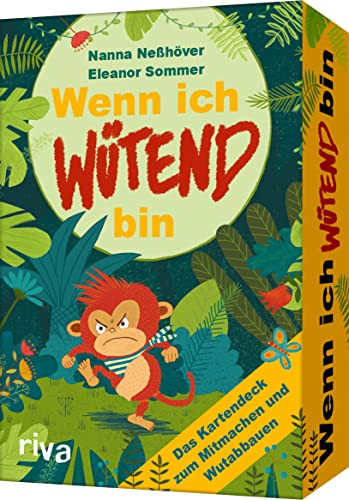 Wenn Ich Wütend Bin - Das Kartendeck Zum Mitmachen Und Wutabbauen: Für Kinder Ab 3 Jahren