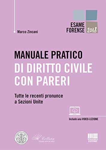 Manuale Pratico Di Diritto Civile Con Pareri. Tutte Le Recenti Pronunce A Sezioni Unite