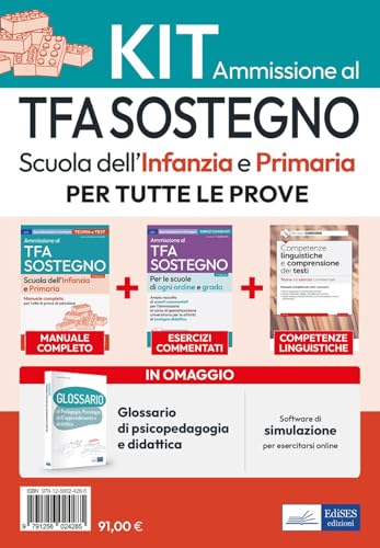 Tfa Sostegno Scuola Infanzia E Primaria: Kit Per Tutte Le Prove