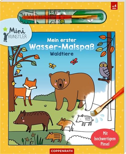 Mein Erster Wasser-Malspaß: Waldtiere