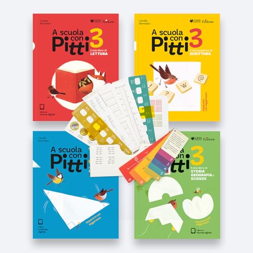 A Scuola Con Pitti. La Linea Del 1000. Per La Scuola Elementare. Con Gadget. Italiano, Matematica, Storia, Geografia E Scienze Per La Classe Terza (Vo