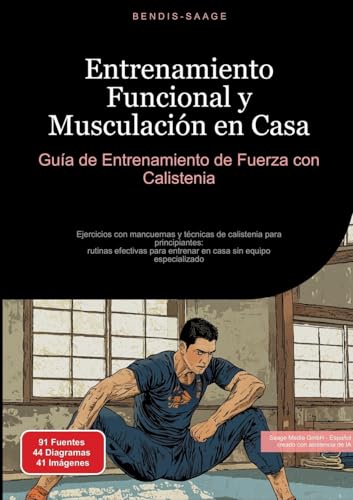 Entrenamiento Funcional Y Musculación En Casa: Guía De Entrenamiento De Fuerza Con Calistenia: Ejercicios Con Mancuernas Y Técnicas De Calistenia Para