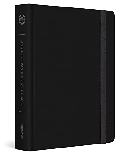 Esv Single Column Journaling Bible (Original, Black)
