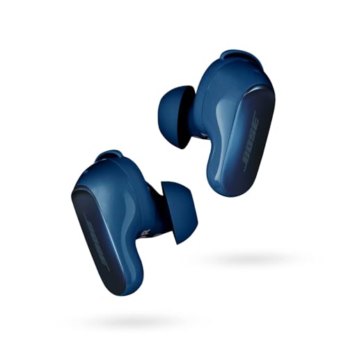 Bose Quietcomfort Ultra Earbuds Auricolari Con Cancellazione Attiva Del Rumore E Suono Immersivo, Earbuds Bluetooth Noise Cancelling, Blu Lunare - Edi