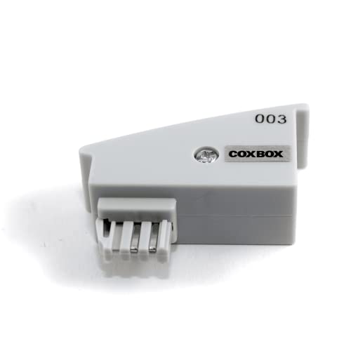 Disabled - Do Not Use Coxbox - Adattatore Tae Rj45 Dsl Per Fritz!Box O Speedport – Per 4/5 E Non 1/8, Grigio, 8P2C