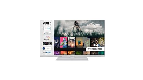 Telefunken Te40750B45I2Ktw - Tv 40 Pollici, Smart Tv, Full Hd, Dvb-T2