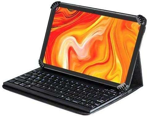 Navitech Custodia Con Tastiera Bluetooth Rotazionale Nera Compatibile Con Artizlee Tablette Tactile Atl-16 Da 7 Pollici