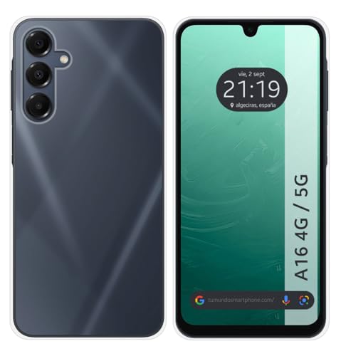 Tumundosmartphone Custodia In Silicone Gel Tpu Trasparente Per Samsung Galaxy A16 4G / 5G