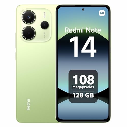 Xiaomi Redmi Note 14 Smartphone, 6Gb Ram 128Gb, Schermo 6.67" Amoled, 120Hz, Fotocamera 108Mp, Sensore Di Impronte Digitali, Nfc, 33W Turbo Ricarica,
