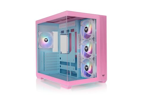 Thermaltake View 380 Tg Argb | Mid Tower Chassis | Bubble Pink