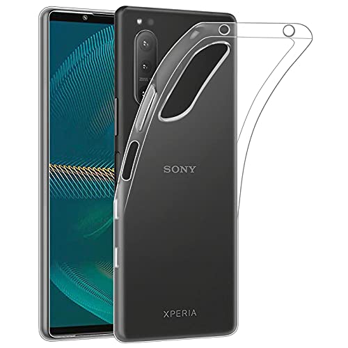 32Nd Clear Gel Series - Gel Transparente In Tpu Silicone Clear Case Cover Per Sony Xperia 5 Iii (2021), Custodia Ultra Slim Cristallo Gel - Transparen