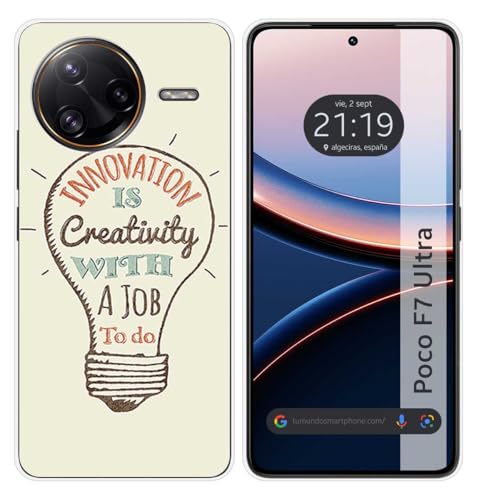 Tumundosmartphone Custodia In Silicone Per Xiaomi Poco F7 Ultra 5G Design Creativity Disegni