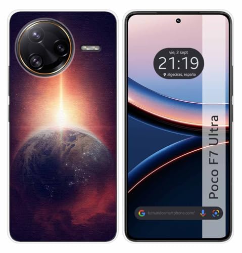 Tumundosmartphone Custodia In Silicone Per Xiaomi Poco F7 Ultra 5G Design Terra Disegni