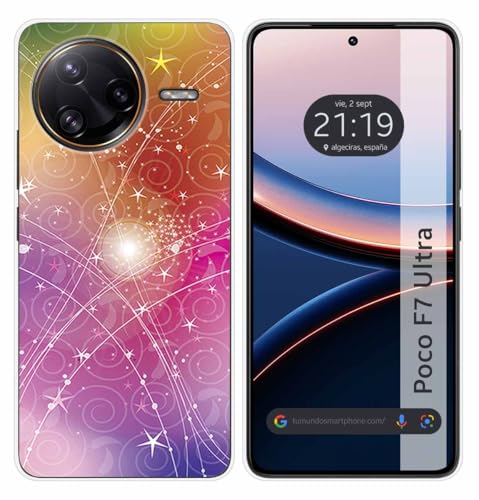 Tumundosmartphone Custodia In Silicone Per Xiaomi Poco F7 Ultra 5G Design Astratto Disegni