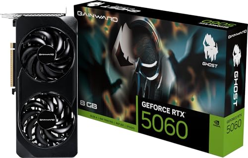 Gainward Geforce Rtx 5060 Ghost, Geforce Rtx 5060, 8 Gb, Gddr7, 128 Bit, 7680 X 4320 Pixel, Pci Express 5.0