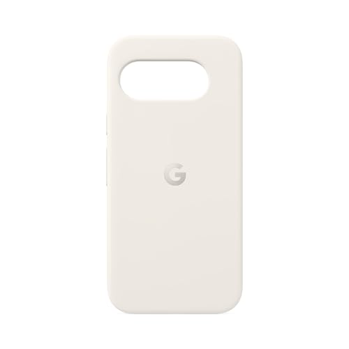 Google Cover Pixel 9A - Silicone Duro, Resistente Alle Macchie - Cover Per Smartphone Android - Grigio Creta