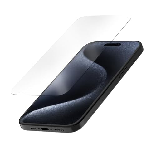 Quad Lock Pellicola Protettiva In Vetro Temperato Per Iphone 15 Pro E Iphone 15