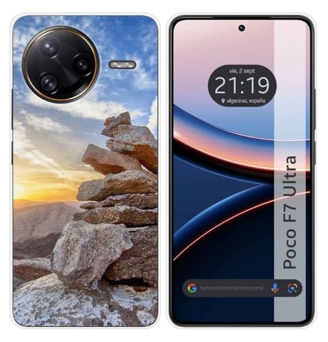 Tumundosmartphone Custodia In Silicone Per Xiaomi Poco F7 Ultra 5G Design Sunset Disegni