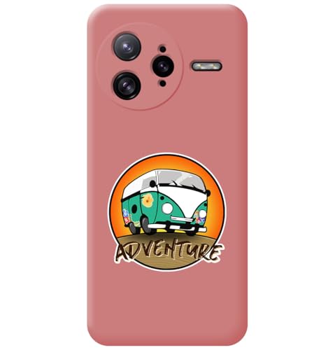 Tumundosmartphone Custodia In Silicone Liquido Rosa Per Xiaomi Poco F7 Ultra 5G Design Adventure Disegni