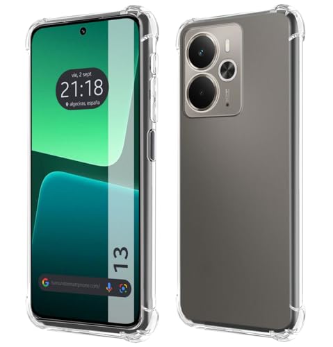 Tumundosmartphone Custodia In Silicone Antiurto Trasparente Per Realme 14 5G/14T 5G