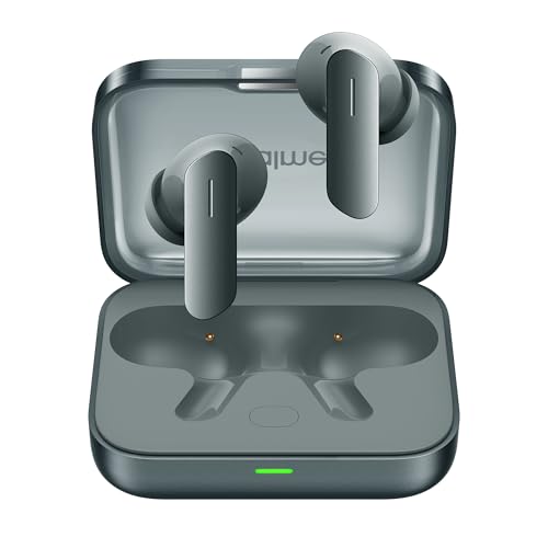 Realme Buds Air 7, Driver Deep Bass Da 12,4 Mm, Cancellazione Attiva Del Rumore Smart Fino A 52 Db, Fino A 52 Ore Di Riproduzione, Alta Risoluzione Pr